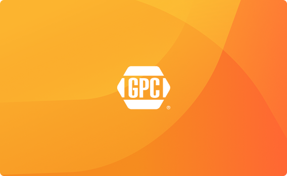 GPC orange background